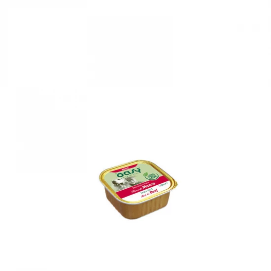 Oasy Dog Alutálka Tasty Paté Adult Beef 150g