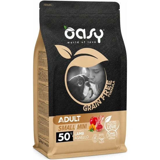 Oasy Dog GF Adult Small/Mini Lamb 2,5kg