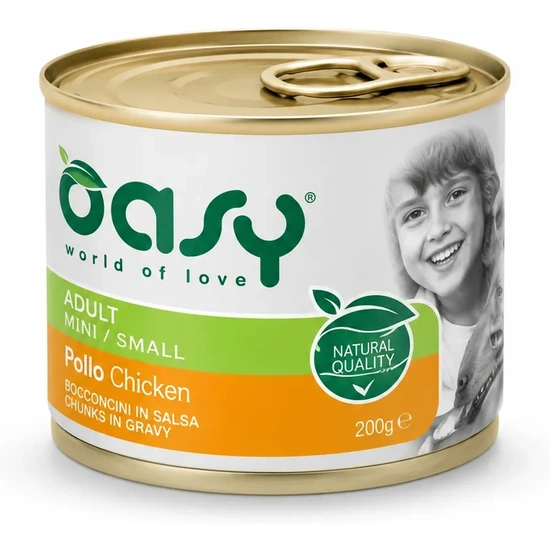 Oasy Dog Konzerv OP Adult Small/Mini Pork 200g