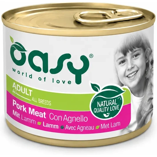 Oasy Dog Konzerv OP Adult Small/Mini Wild Boar 200g
