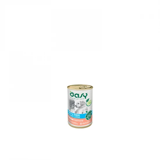 Oasy Dog Konzerv OP Puppy & Junior Medium/Large Salmon 400g