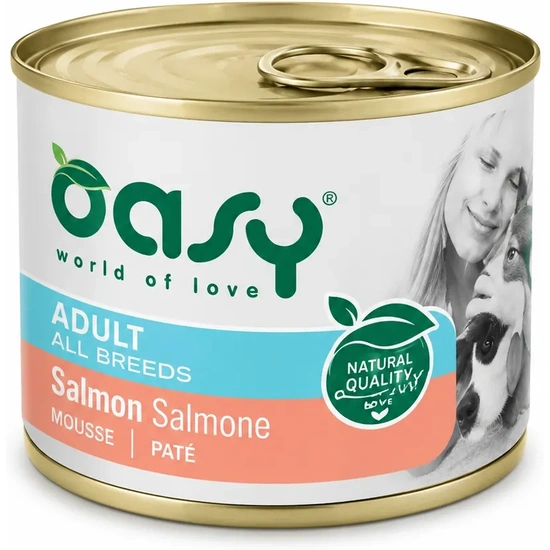 Oasy Dog Konzerv OP Puppy & Junior Small/Mini Salmon 200g