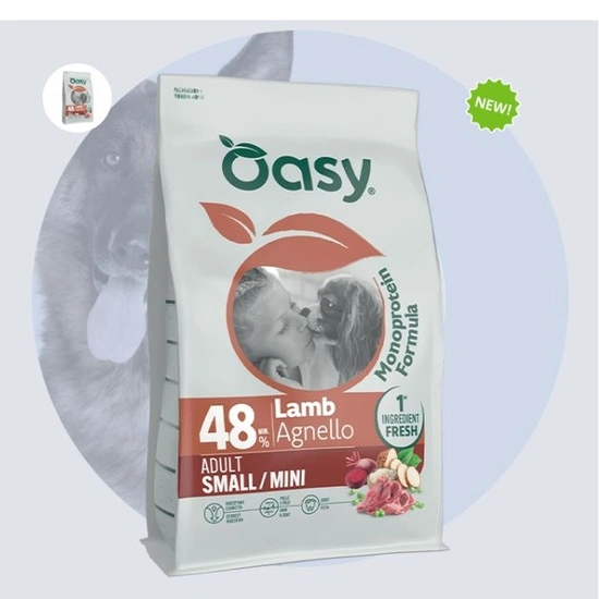 Oasy Dog Monoprotein Puppy&Junior Small/Mini Lamb 2kg