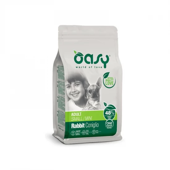 Oasy Dog OAP Adult Small/Mini Rabbit 800g