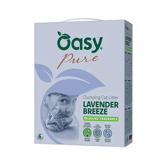 Oasy Pure Lavender breeze macskaalom 6L (5,1kg)