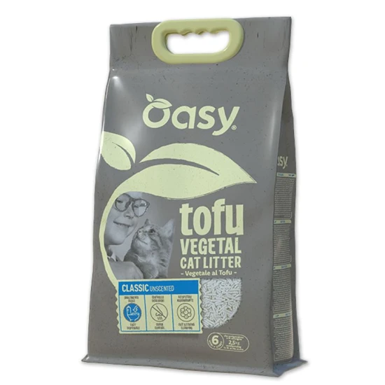Oasy Vegetal Tofu Classic illatmentes macskaalom 6L (2,5kg)