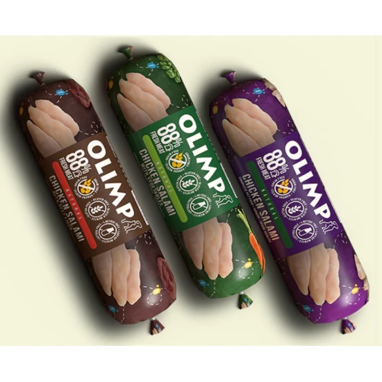 -OLIMP Állateledel szalámi kacsa&zöldség 800g