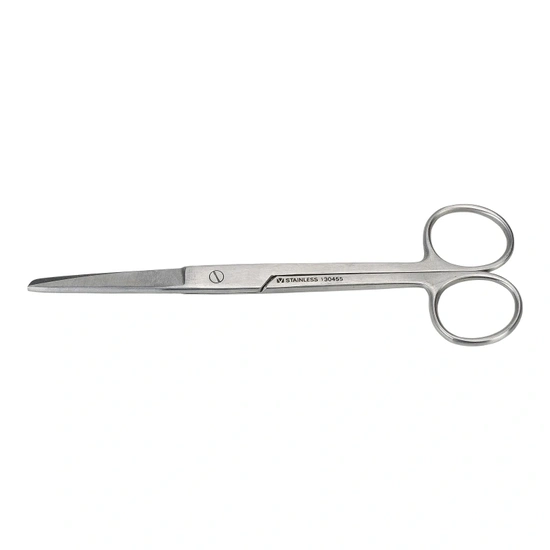 Olló egyenes hegyes-tompa 16 cm