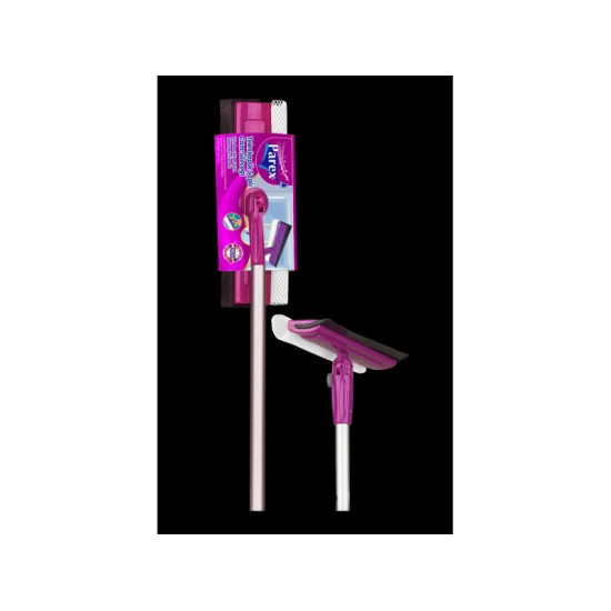 Parex ablaklehúzó gumi+szivacs 135 cm teleszkópos nyéllel
