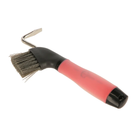 Patakaparó kefés piros/fekete, zselés nyéllel