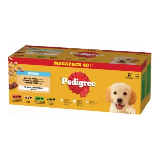 Pedigree alutasak Multipack Junior Mix 40x100g