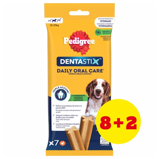 -Pedigree Denta Stix 7db medium/large 180g 8+2 Copack