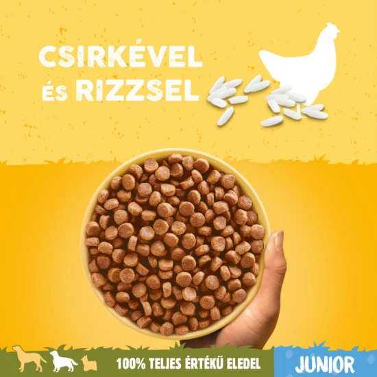 Pedigree Száraz Junior Baromfi 3kg
