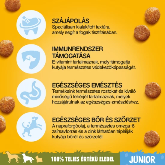 Pedigree Száraz Junior Baromfi 3kg