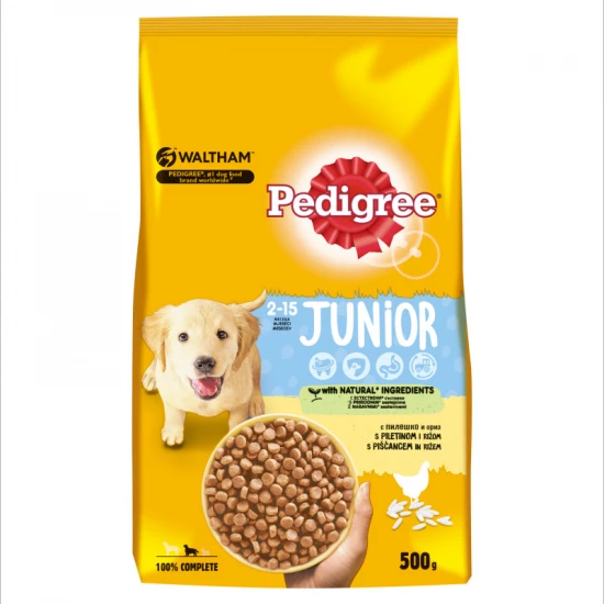 Pedigree Száraz Junior Medium Baromfi 500g Pedigree Száraz Junior Medium Baromfi 500g