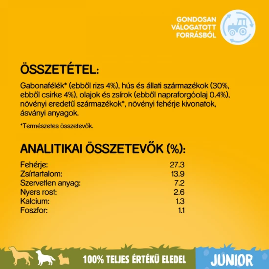Pedigree Száraz Junior Medium Baromfi 500g Pedigree Száraz Junior Medium Baromfi 500g