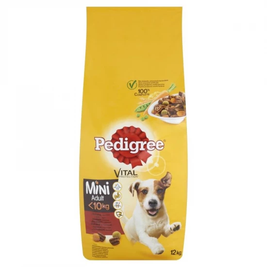 Pedigree Száraz Mini Marha-Zöldség 12kg Pedigree Száraz Mini Marha-Zöldség 12kg