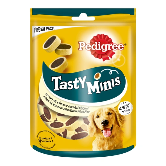 Pedigree Tasty Bites 140g Cheesy Bites