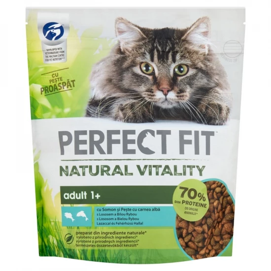 PERFECT FIT Vital Nature Cat Adult Lazac 650g