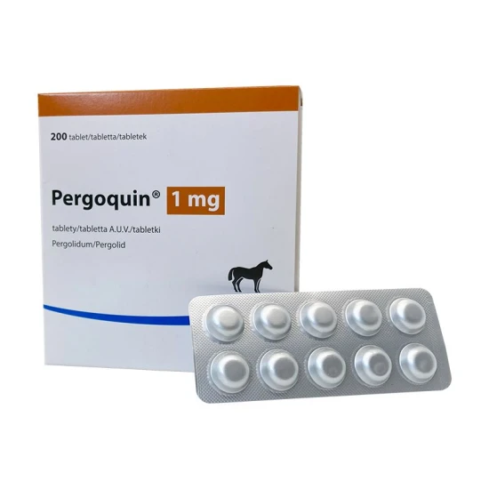 Pergoquin 1 mg tabletta lovak számára A.U.V. – 200 tabletta