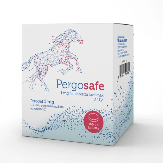Pergosafe 1 mg 160x filmtabletta lovaknak AUV