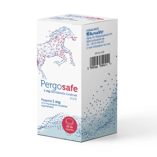 Pergosafe 1 mg 60x filmtabletta lovaknak AUV