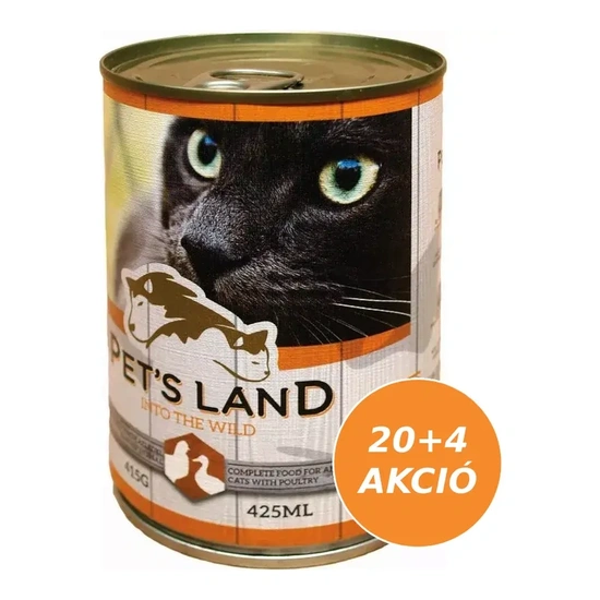 Pet s Land Cat Konzerv Baromfi 415g