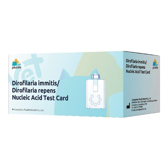 PL Dirofilaria immitis / Dirofilaria repens nukleinsav-alapú tesztkazetta 10 db
