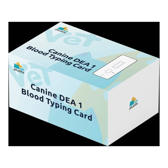 PL kutya vércsoport-meghatározó kártya 5 db