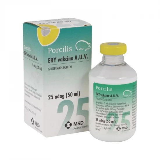 Porcilis Ery vakcina 25 adag 50 ml
