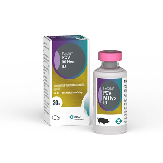 Porcilis PCV M Hyo ID vakcina 100 adag 20 ml