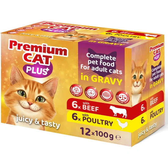 -Premium Cat alutasak multipack 12*100g
