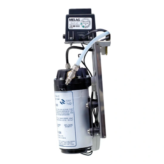 Pressure increase pump for MELAdem 47