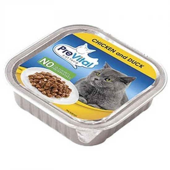 PreVital alutálka macska csirke-kacsa 100gr