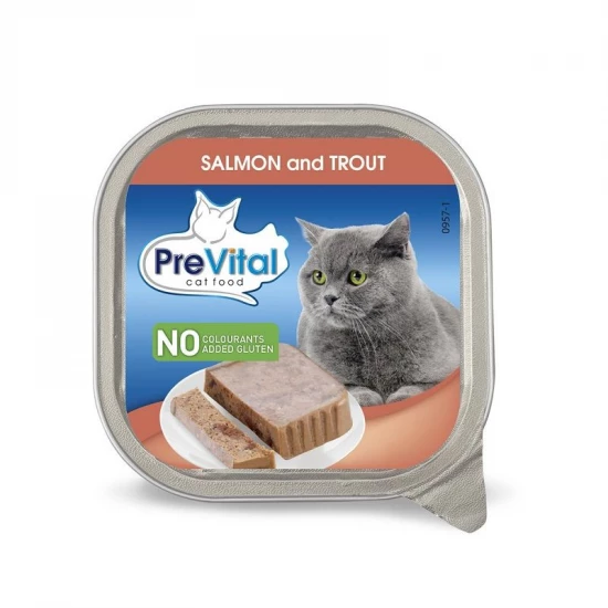 Prevital alutálka macska lazac-pisztráng 100gr