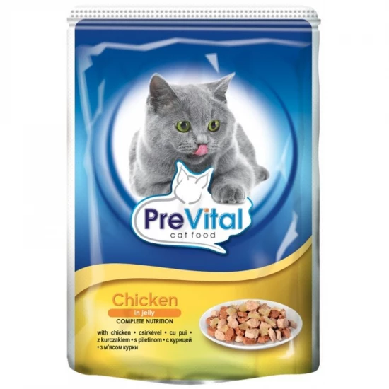 Prevital Alutasak Macska Zselés Csirke 100g