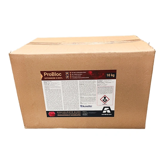 Pro Bloc rágcsálóirtó blokk 10 kg (vödör)