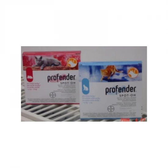 Profender Cat spot on 5-8 kg 2x