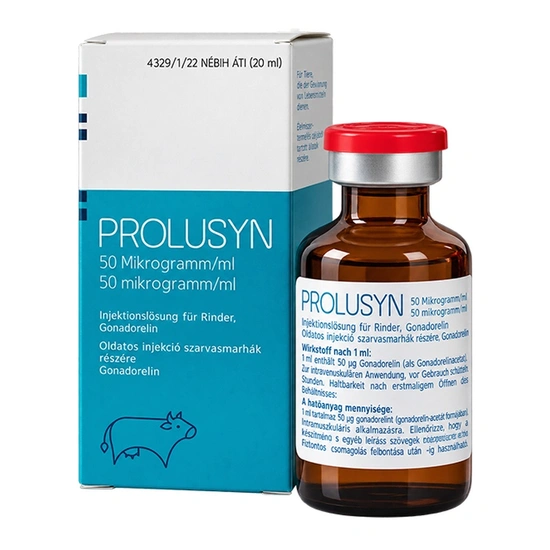 Prolusyn 50 µg/ml 10 adag oldatos injekció 20 ml