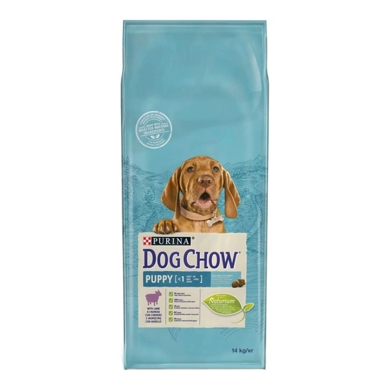 Purina Dog Chow Puppy Bárány 14kg