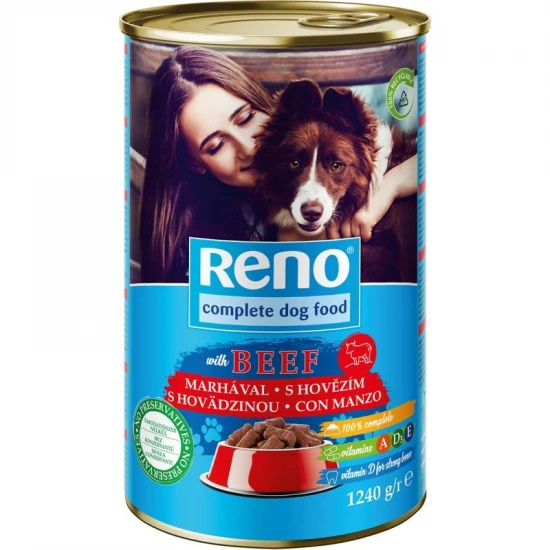 Reno konzerv Kutya marha 1240g