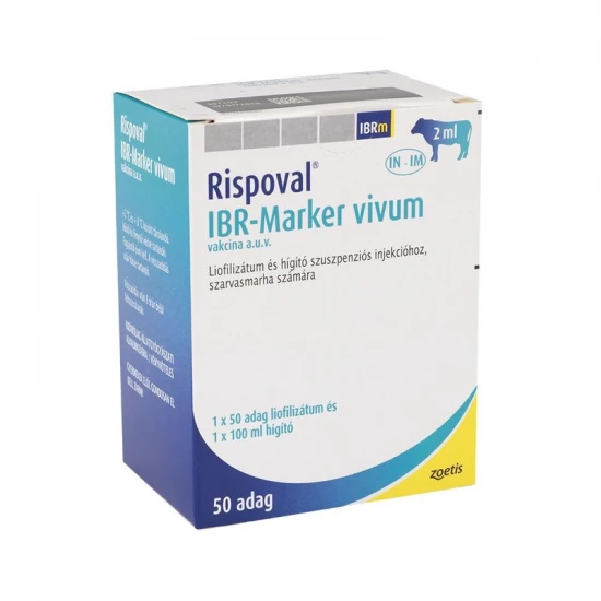 Rispoval IBR Marker élő vakcina 50 adag 100 ml