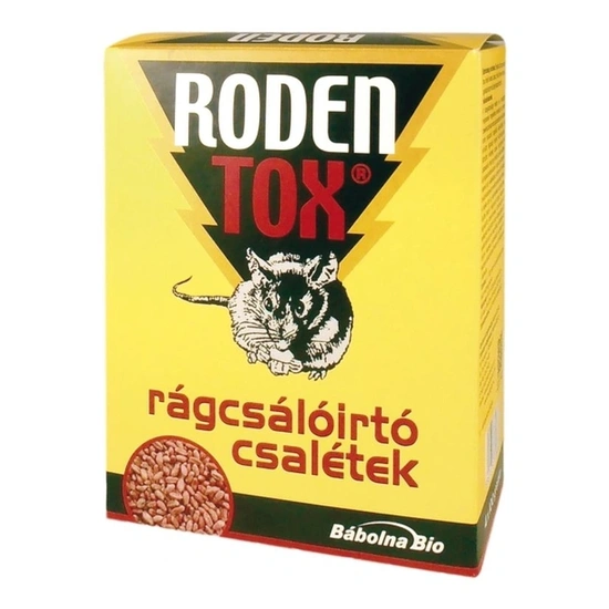 Rodentox rágcsálóirtószer 400 gr