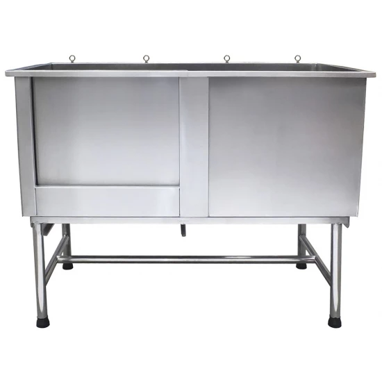 Rozsdamentes acél fürdőkád 131×73×62
