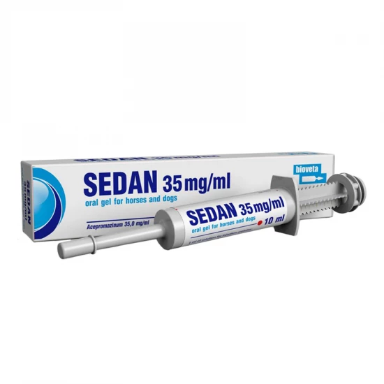 Sedan 35 mg/ml belsőleges gél lovaknak és kutyáknak 10 ml