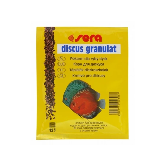 Sera Discus Granulat Zacskós 12g