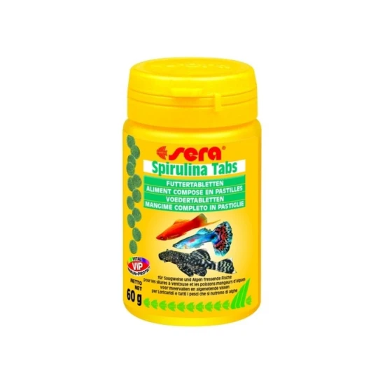 Sera Spirulina Tabs 100ml/100 Tabletta