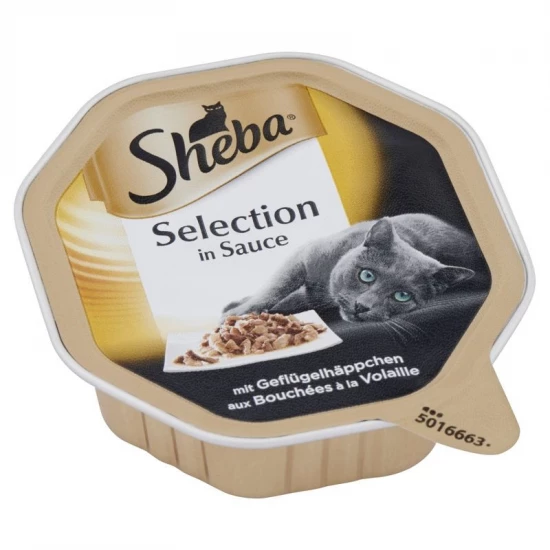 Sheba Alutálca Szárnyas Darabokkal 85g Sheba Alutálca Szárnyas Darabokkal 85g