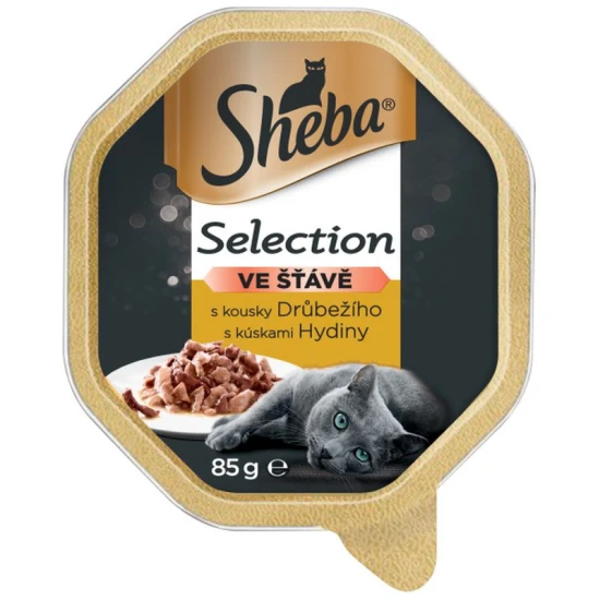 Sheba Alutálca Szárnyas Darabokkal 85g Sheba Alutálca Szárnyas Darabokkal 85g