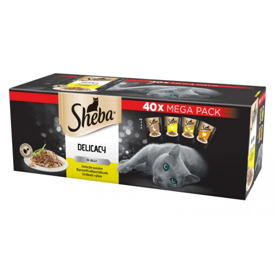 Sheba alutasak Multipack szárnyas 40x85g Sheba alutasak Multipack szárnyas 40x85g